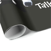 PAPIER CADEAU PARLER DE CHATS DE PIRATE, PIRATES ANCIENS CARTES  (Coin rond)