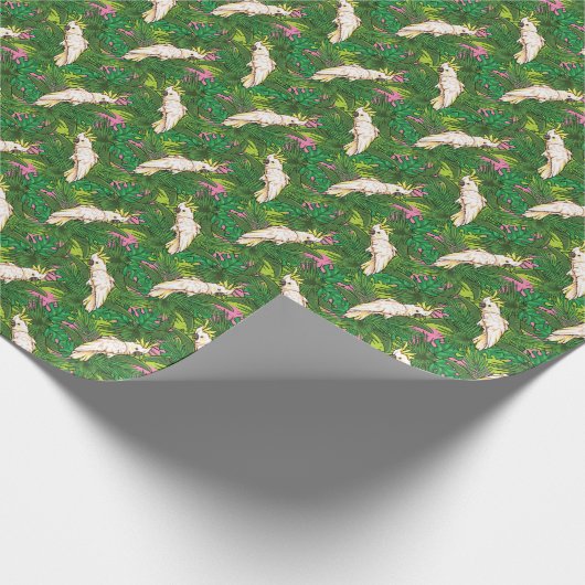 Papier Cadeau Parrot Pattern (Coin)