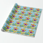 PAPIER CADEAU PARROTS (Déroulé)