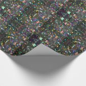 Papier Cadeau Parti Confetti (Coin)