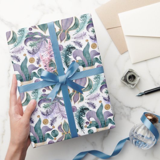 Papier Cadeau Parti Mardi Gras (Cadeaux)