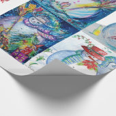 PAPIER CADEAU PARTI NOËL DES NEIGES ET SERENADE DE PENGUIN (Coin)