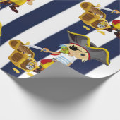 Papier Cadeau Parti Pirate (Coin)