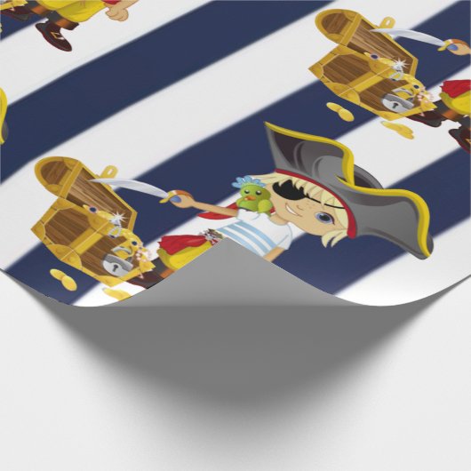 Papier Cadeau Parti Pirate (Coin)