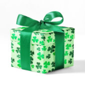 Papier Cadeau Parti Shamrock Jour de la Saint Patrick irlandais