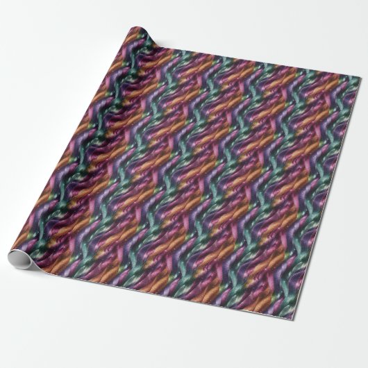 Papier Cadeau Parti Swirl (Déroulé)