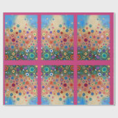 Papier Cadeau Partie de floraison (Plat)