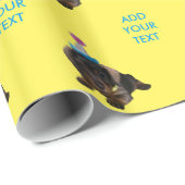 Papier Cadeau Partie Pooper (Coin rond)