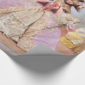 Papier Cadeau Partie victorienne de mardi gras de boule de (Coin)