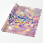 Papier Cadeau Parties scintillant (Déroulé)