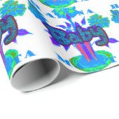 Papier Cadeau Parties scintillant bébé Hakuna Matata cadeaux.png (Coin rond)