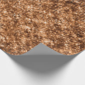 Papier Cadeau Parties scintillant Confetti en bronze or (Coin)