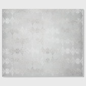 Papier Cadeau Parties scintillant de coupe diamant Confetti en a (Plat)