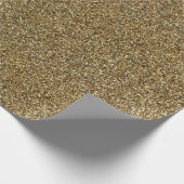 Papier Cadeau Parties scintillant d'or Imprimer Papier d'emballa (Coin)