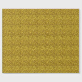 Papier Cadeau Parties scintillant d'or Sparkle Texture (Plat)