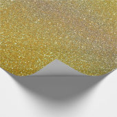 Papier Cadeau Parties scintillant dorée brillante (Coin)
