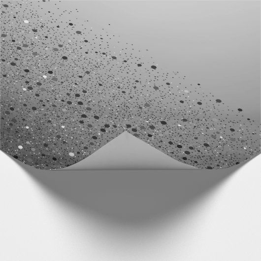 Papier Cadeau Parties scintillant étincelante en argent douce 16 (Coin)