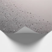 Papier Cadeau Parties scintillant étincelante rose vif Douce 16 (Coin)