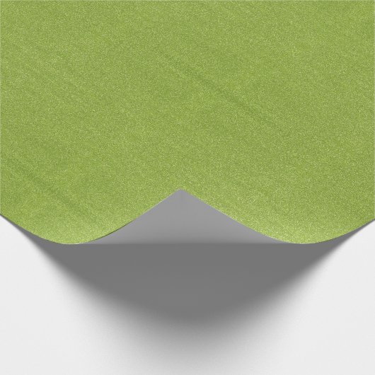 Papier Cadeau Parties scintillant Faux Vert clair (Coin)