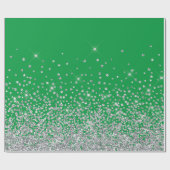 Papier Cadeau Parties scintillant glam diamant brillant rhinocér (Plat)