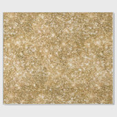 Papier Cadeau Parties scintillant Gold Glitz (Plat)