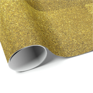 Papier Cadeau Parties scintillant Gold Sparkle