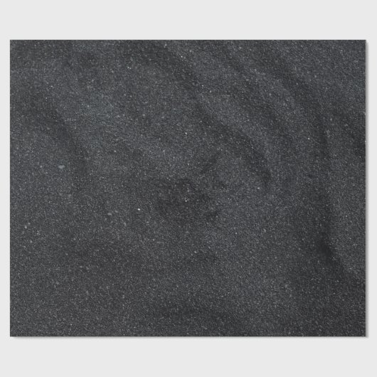 Papier Cadeau Parties scintillant gris foncé (Plat)