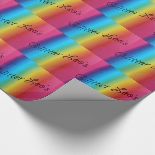 Papier Cadeau Parties scintillant Leo (Coin)