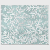 Papier Cadeau Parties scintillant Noël Arbre Fêtes des neiges Sn (Plat)