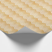 Papier Cadeau Parties scintillant Or Et Papier D'Enveloppement C (Coin)