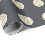 Papier Cadeau Parties scintillant pois Sparkly Pastel Grey Graph<br><div class="desc">florenceK design Elégant unique et chic pour de nombreuses occasions comme mariage,  graduation,  fête de succès.</div>