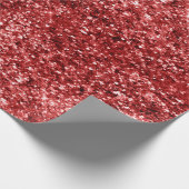Papier Cadeau Parties scintillant Red Sparkle (Coin)