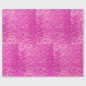 Papier Cadeau parties scintillant rose (Plat)