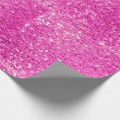 Papier Cadeau parties scintillant rose (Coin)