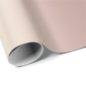 Papier Cadeau Parties scintillant rose à étincelles - Texte/ Nom (Coin rond)