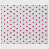 Papier Cadeau Parties scintillant rose couleur simple design cad (Plat)