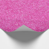 Papier Cadeau Parties scintillant rose Élégant Moderne Glamour M (Coin)