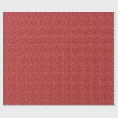 Papier Cadeau Parties scintillant rouge (Plat)