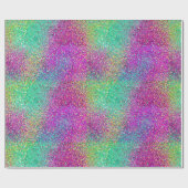 Papier Cadeau Parties scintillant Shimmer Gradient Ombre rose Fi (Plat)