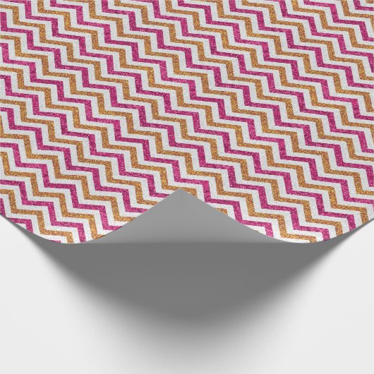 Papier Cadeau Parties scintillant vague de Noël conceptions cade (Coin)