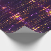 Papier Cadeau Parties scintillant violet élégant or Mogern Spark (Coin)
