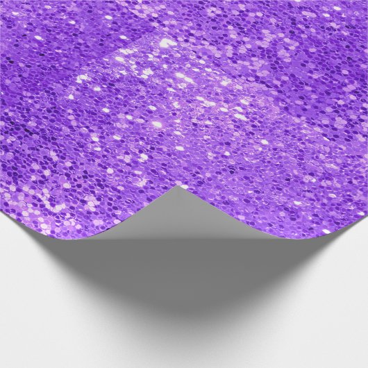 Papier Cadeau parties scintillant violette (Coin)