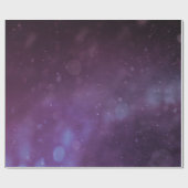 Papier Cadeau Parties scintillant violette Confetti Faux Foil (Plat)