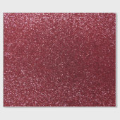 Papier Cadeau Parties scintillantes de Bourgogne (Plat)