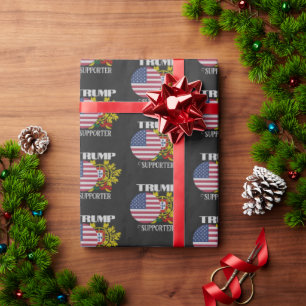 Papier Cadeau Partisan de Trump portugais