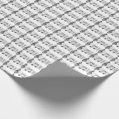 Papier Cadeau Partition de notes de musique (Coin)