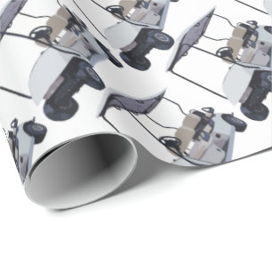 Papier Cadeau Partons jouer au golf