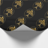 Papier Cadeau Partridge dans un arbre à poires Gold (Coin)