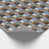 Papier Cadeau Partridge de Noël 2 (Coin)