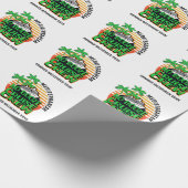 Papier Cadeau PAS DE BOOZE CROISIÈRE ÉQUIPAGE Destination Voyage (Coin)